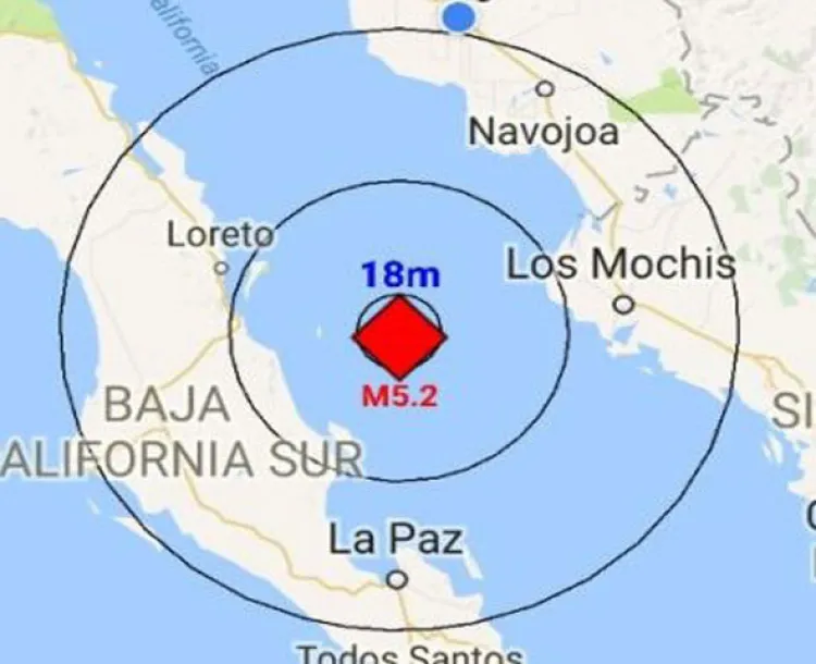 Sin daños, ni víctimas tras sismo: UEPC