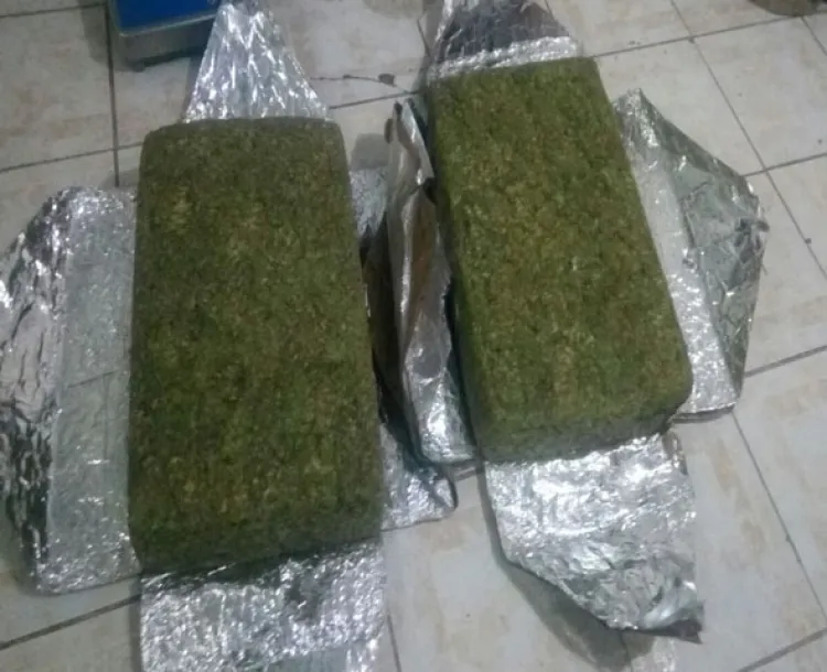 Detenido con 21 kilos de marihuana en SLRC