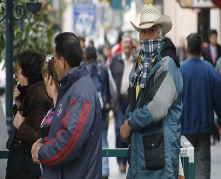 Habrá bajas temperaturas en el estado