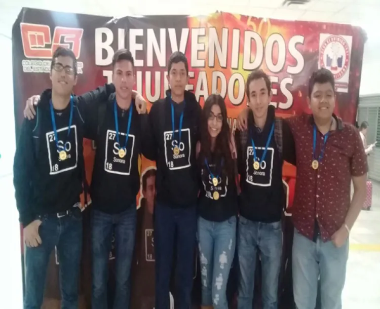 Logra Cobach 4 oros y una plata en la Olimpiada Nacional de Química