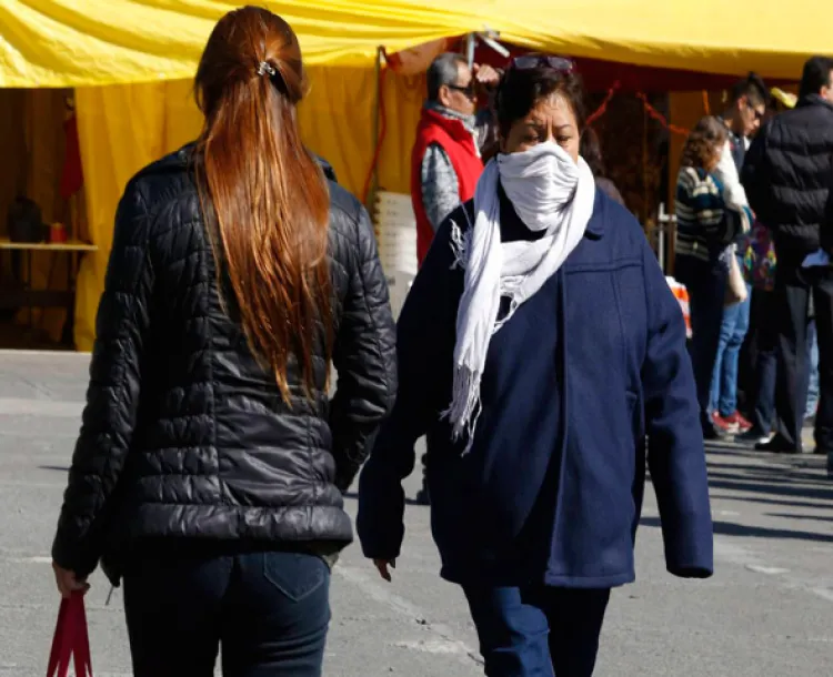 Entrará el jueves frente frío