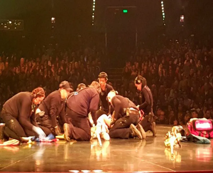 Acróbata del Cirque du Soleil muere al caer durante actuación