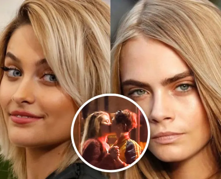 Paris Jackson es captada besándose con Cara Delevingne