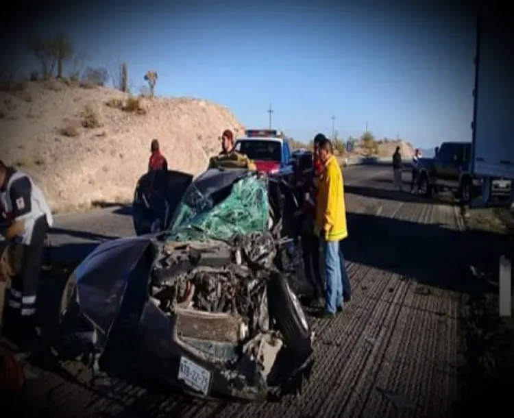 Dejan accidentes 5 personas muertas