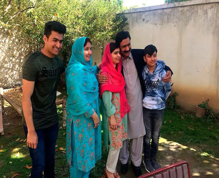 Malala regresa a su casa