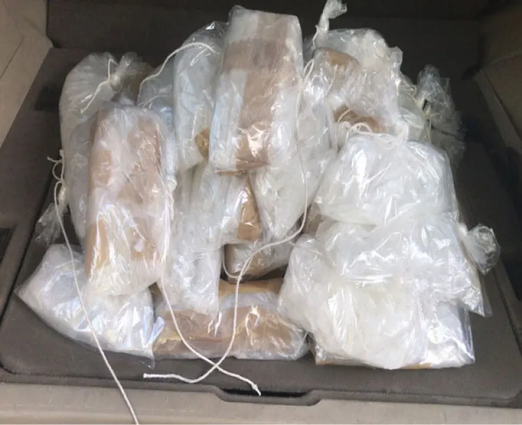 Detiene PF a cuatro personas con 16 kilos de ‘Crystal’ en Sonora