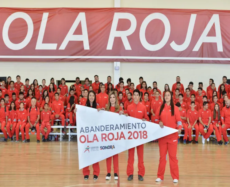 Abandera Gobernadora CPA a la “Ola Roja” Sonorense