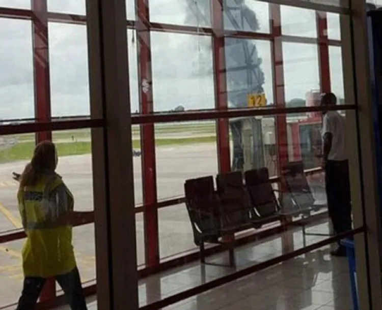Avión despega de La Habana y minutos después se estrella