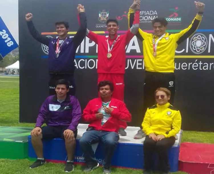 Logra estudiante del Cobach oro en Decatlón Olímpico