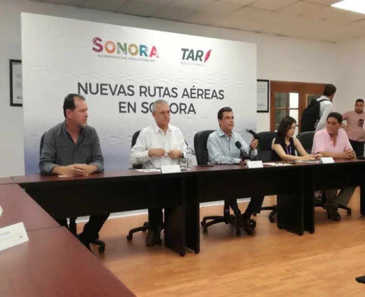 Anuncia Cofetur 2 nuevos vuelos para Sonora