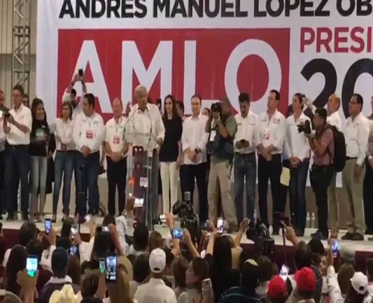 Cierra AMLO campaña en Sonora