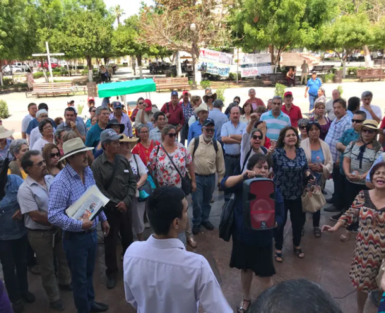 Piden pensionados apoyo del Gobierno en caso de fraude