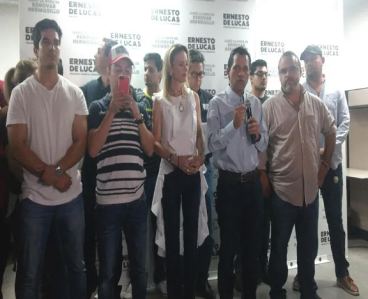 Ernesto De Lucas Hopkins, virtual ganador a la alcaldía de Hermosillo