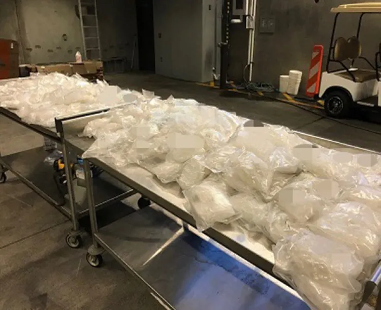 Decomisan cargamento millonario de drogas en Nogales, Arizona