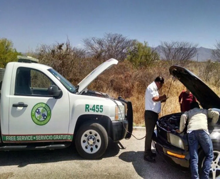 Ángeles Verdes apoyan vacacionistas