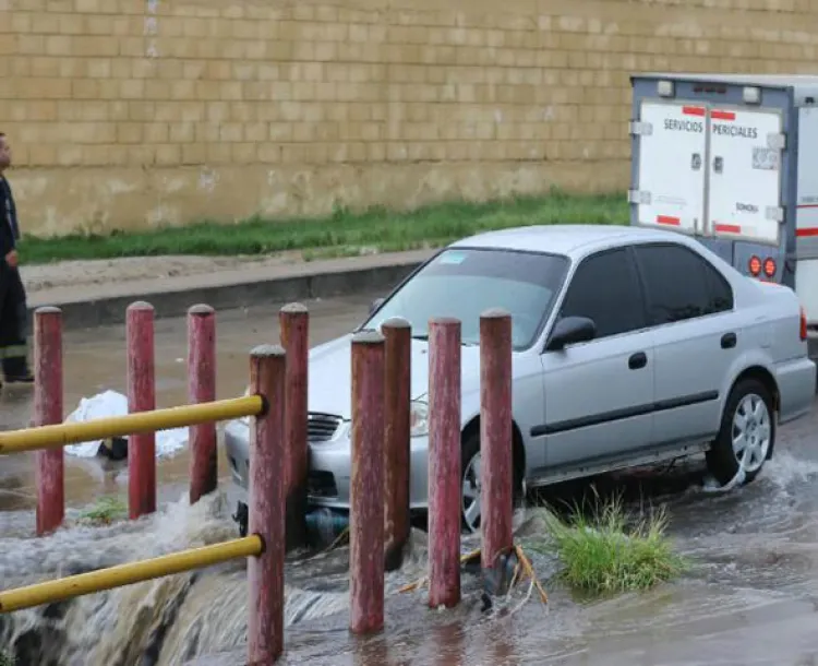 Provocan lluvias daños y un fallecimiento en Hermosillo