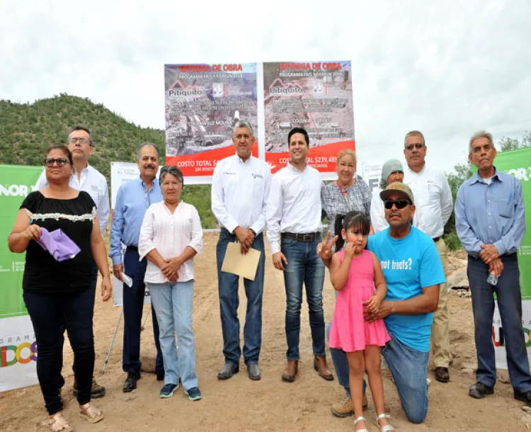 Sedesson entrega obras en la región noroeste