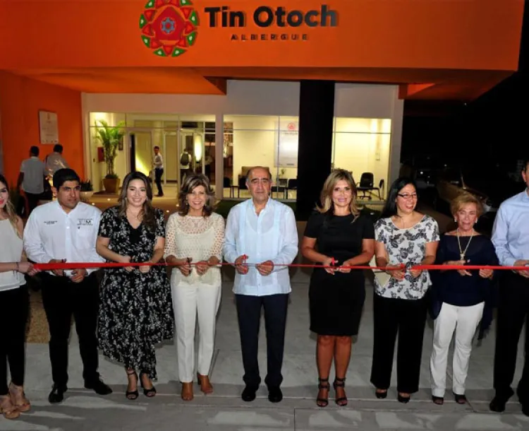 Inauguran albergue Tin Otoch