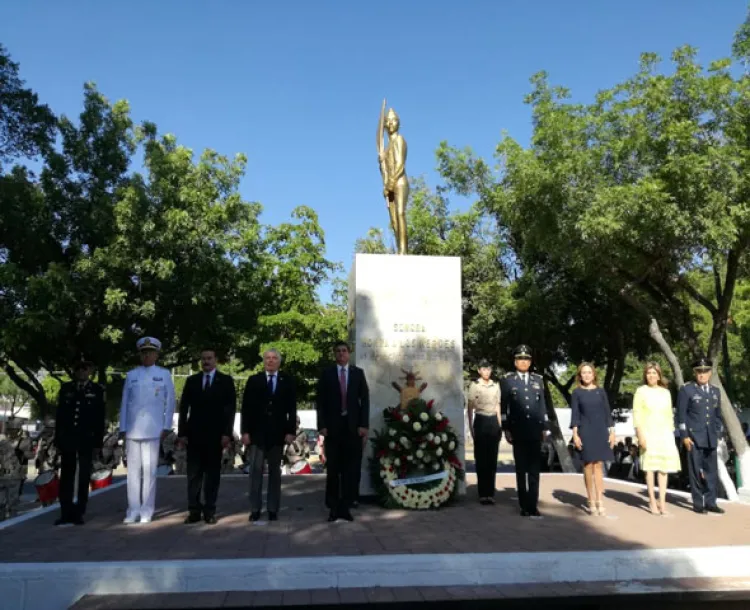 Conmemoran 171 aniversario de la gesta heroica de los Niños Héroes