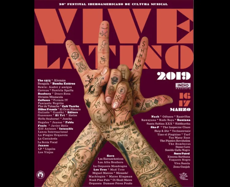 Anuncia Vive Latino su cartel para la edición 2019