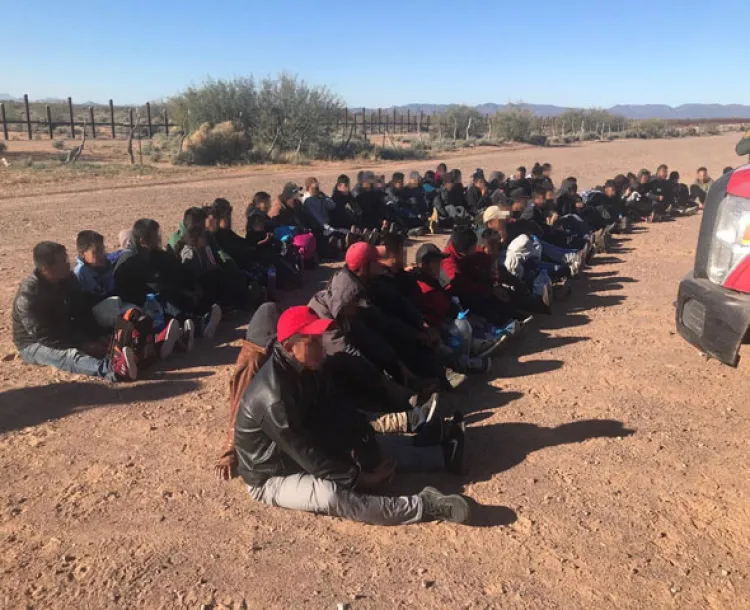 Localiza PF a 306 migrantes centroamericanos al sur de Arizona