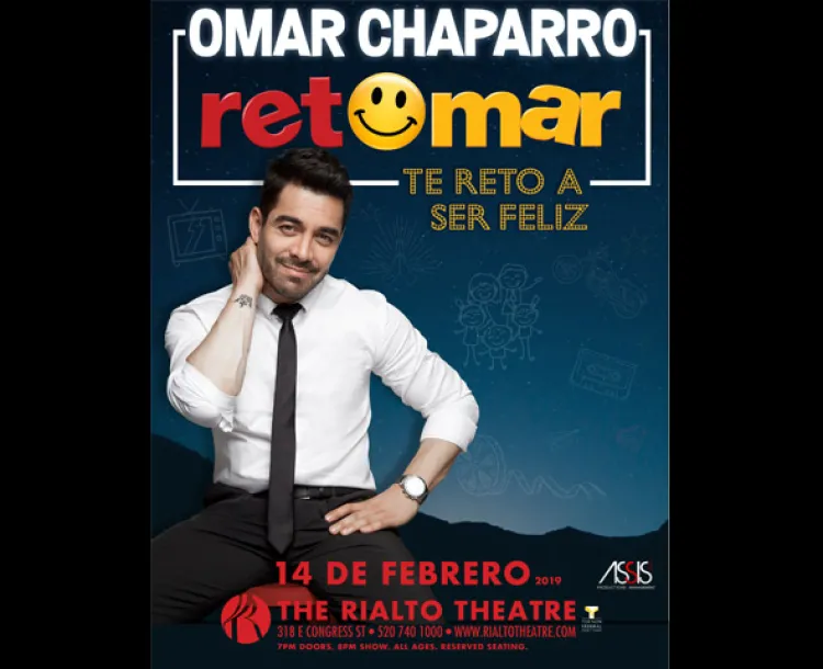 Omar Chaparro te reta a ser feliz