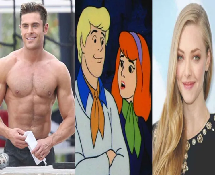 Zac Efron y Amanda Seyfried serán Fred y Dafne en nuevo filme de Scooby Doo
