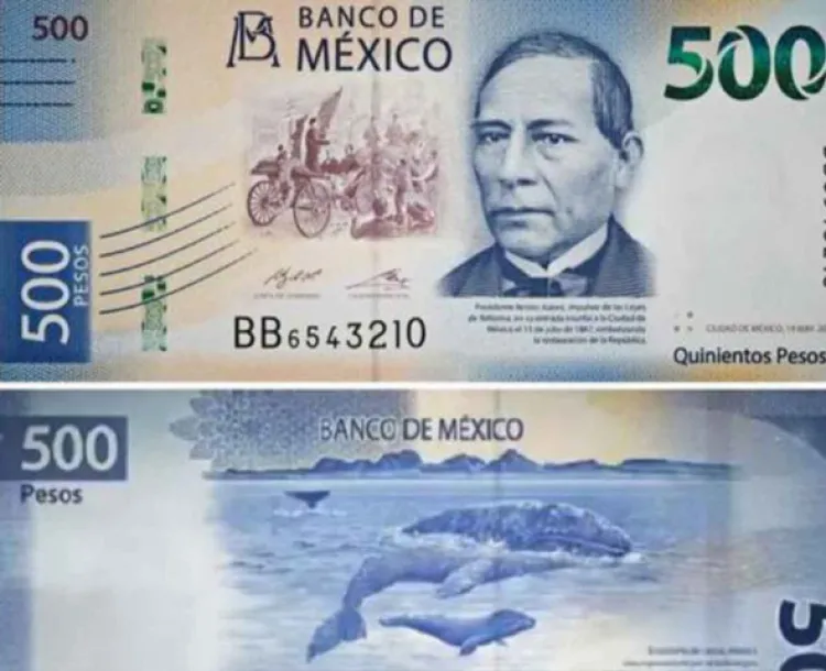 Billete de 500 pesos entre los más bonitos del mundo