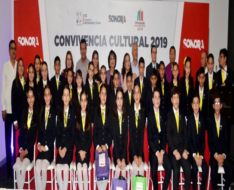 Reconoce SEC a niños sonorenses ganadores en Olimpiada Nacional