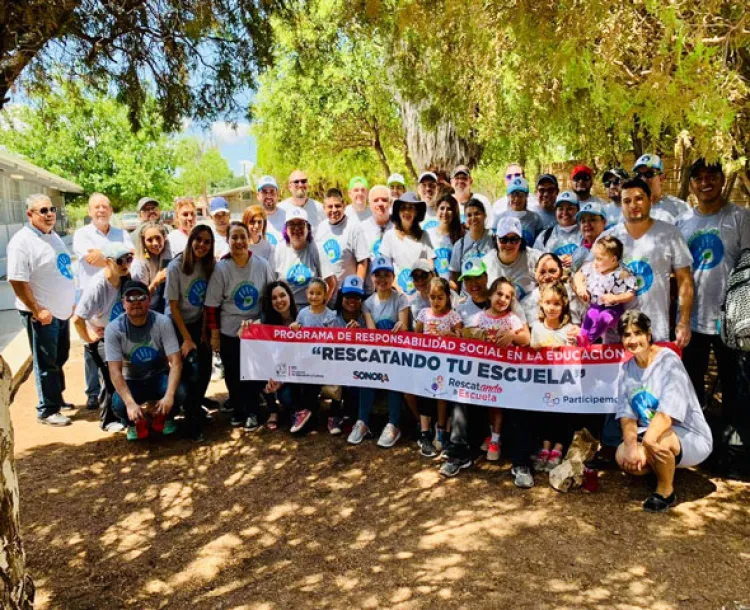 Inician ciclo escolar con programa Rescatando Tu Escuela