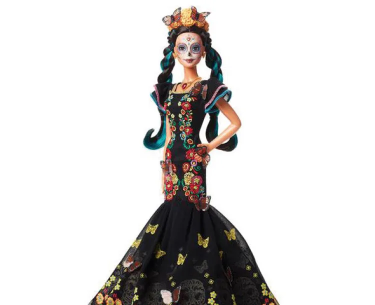 Barbie rinde homenaje a Día de Muertos