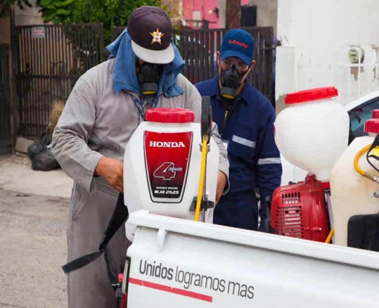 Incrementan carros para fumigar en Hermosillo