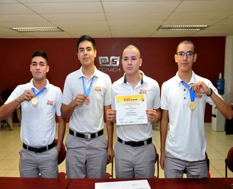 Destacan estudiantes de Cobach Sonora en la XXX Olimpiada Nacional de Física