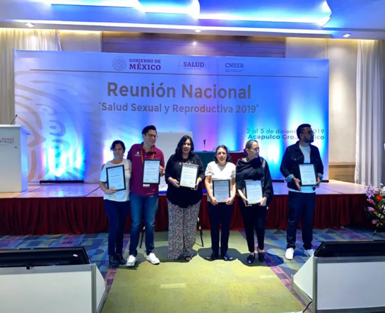 Recibe Sonora premio nacional por programa Salud Sexual en Adolescentes