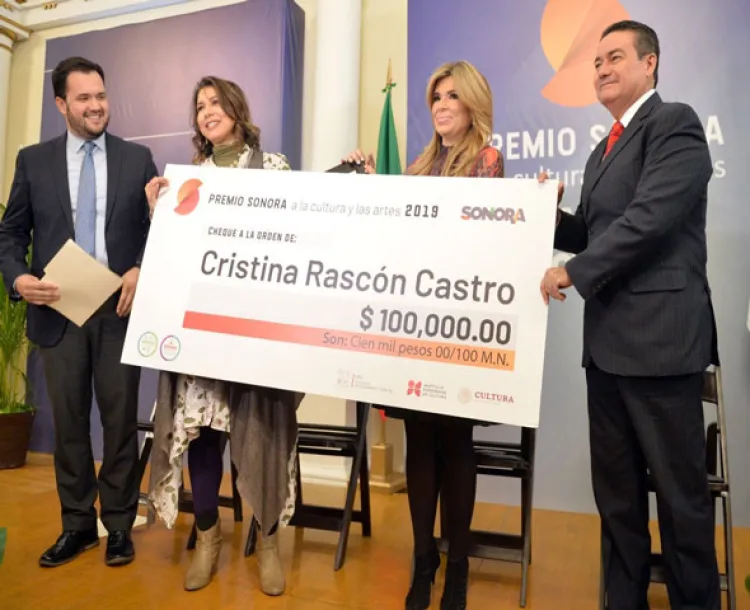 Entrega CPA Premio Sonora a la Cultura y las Artes 2019