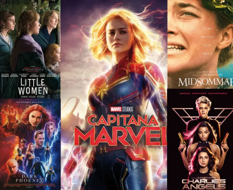 Más mujeres protagonizaron filmes en Hollywood en 2019