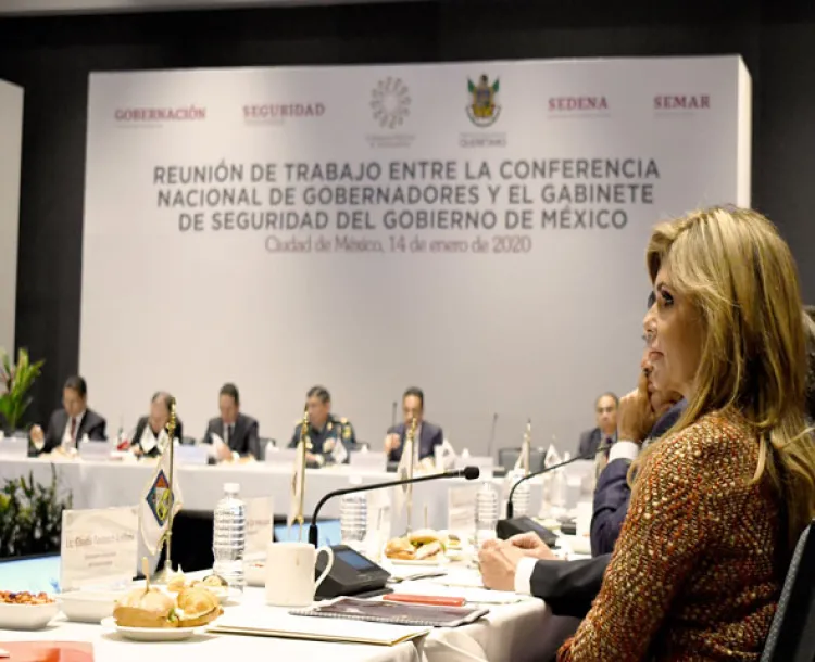 Participa CPA en acuerdo de Conago y Gobierno Federal para reforzar seguridad en el país