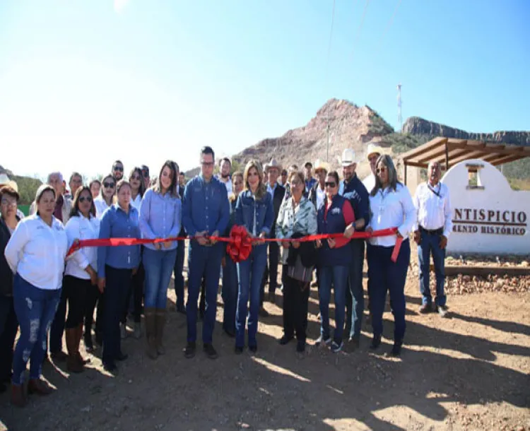 Inauguran Parque Cultural y red de agua potable en La Colorada