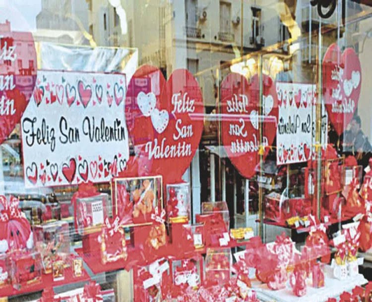 Comercios esperan aumento de ventas por San Valentín