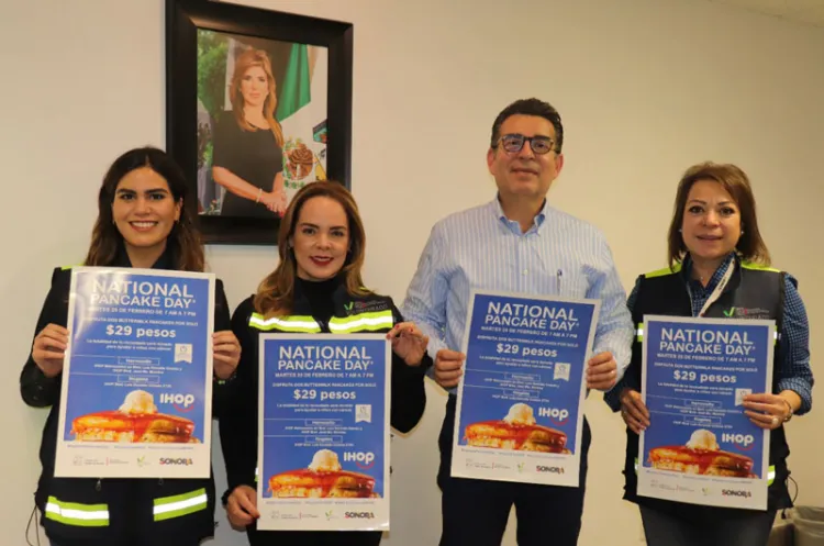 Invita Voluntariado Salud a apoyar el National Pancake Day