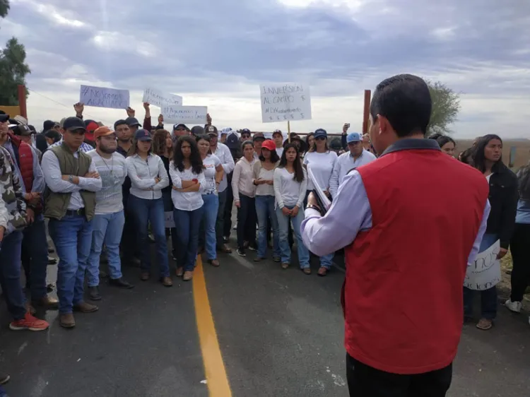 Alumnos de Agronomía bloquean Unison