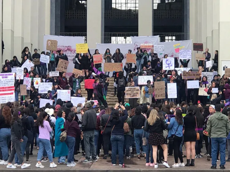 Mujeres hermosillenses se suman a la protesta