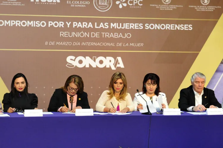 Cero tolerancia al hostigamiento y acoso contra las mujeres en Sonora