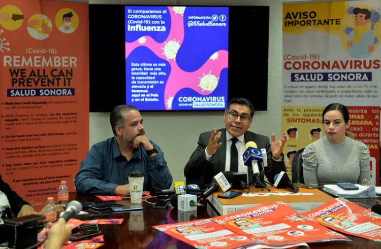 Pide Salud a sonorenses mantener calma por Covid-19