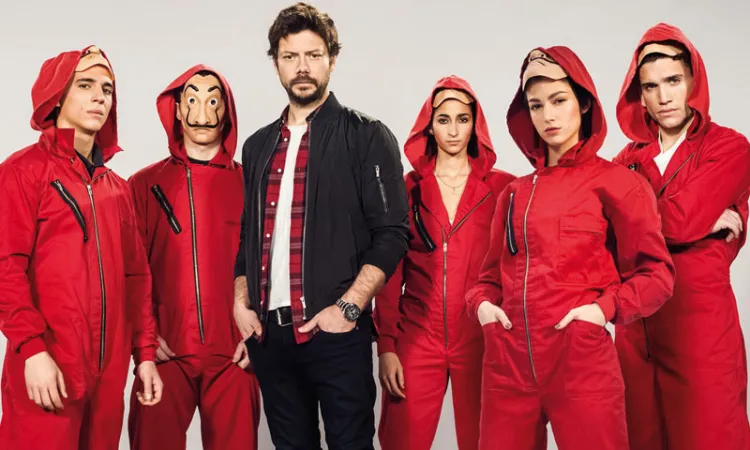 Adelantan estreno de La casa de papel