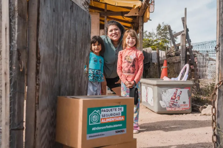 Avanza la entrega de Paquetes de Seguridad Alimentaria en municipios