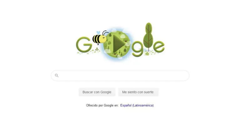 En el Día de la Tierra, Google dedica su doodle a las abejas