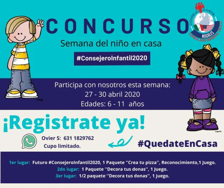 Consulado Americano promueve concurso infantil