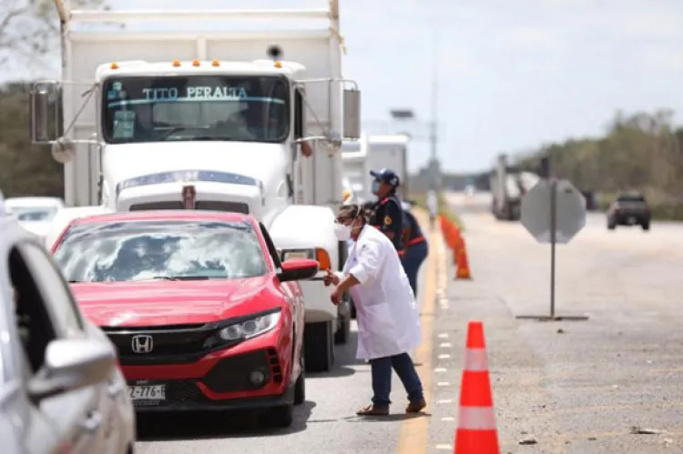 Instalan filtros sanitarios en límites  entre Mexicali y SLRC