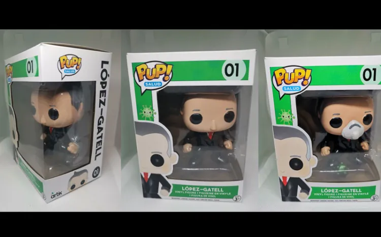 Lanzan “funko” de Hugo López Gatell